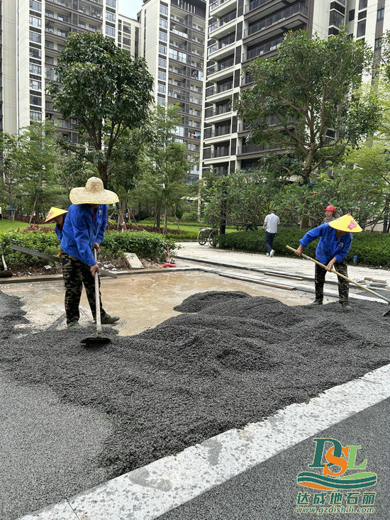 透水混凝土施工隊-廣州地石麗